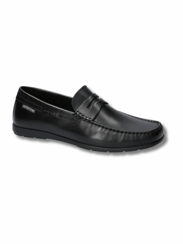 Mocassins Alyon Noir - Mephisto – Image 2