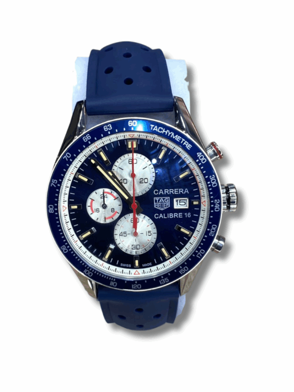 Tag Heuer Carrera Chronographe Bleu