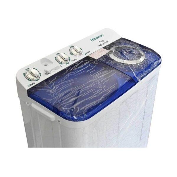 MACHINE A LAVER HISENSE 7KG SEMI AUTOMATIQUE – Image 3