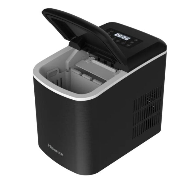 MACHINE A GLACE HISENSE 15KG NOIR INOX HICM1504 – Image 4