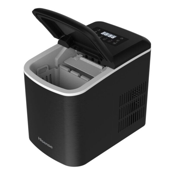 MACHINE A GLACE HISENSE 15KG NOIR INOX HICM1504 – Image 3