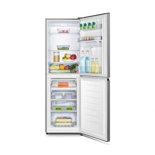 REFRIGERATEUR HISENSE COMBINE 4TIROIRS 250LITRES AVEC FONTAINE GRIS – Image 2