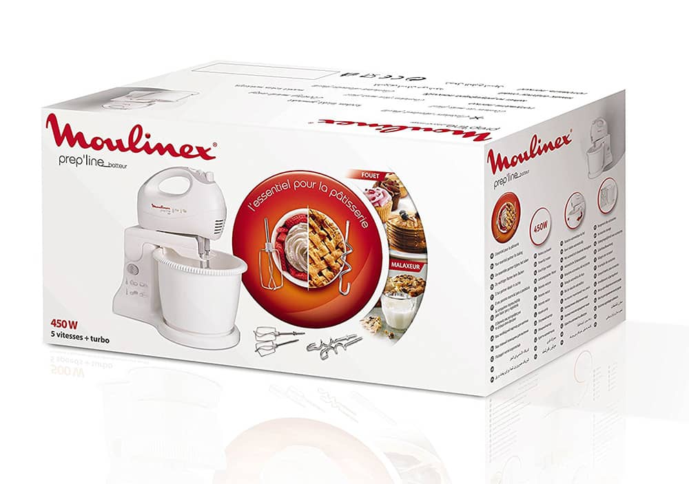 BATTEUSE MOULINEX AVEC BOL PREP LINE 450W – Image 5