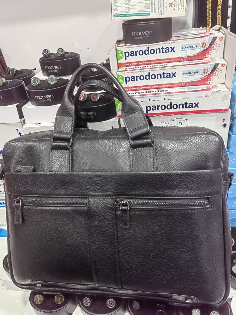 Sac Cuir de crocodile véritable pour ordinateur portable