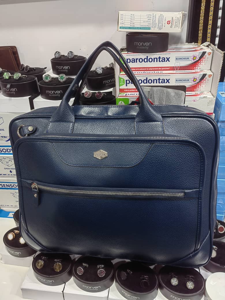 Sac Cuir de crocodile véritable pour ordinateur portable