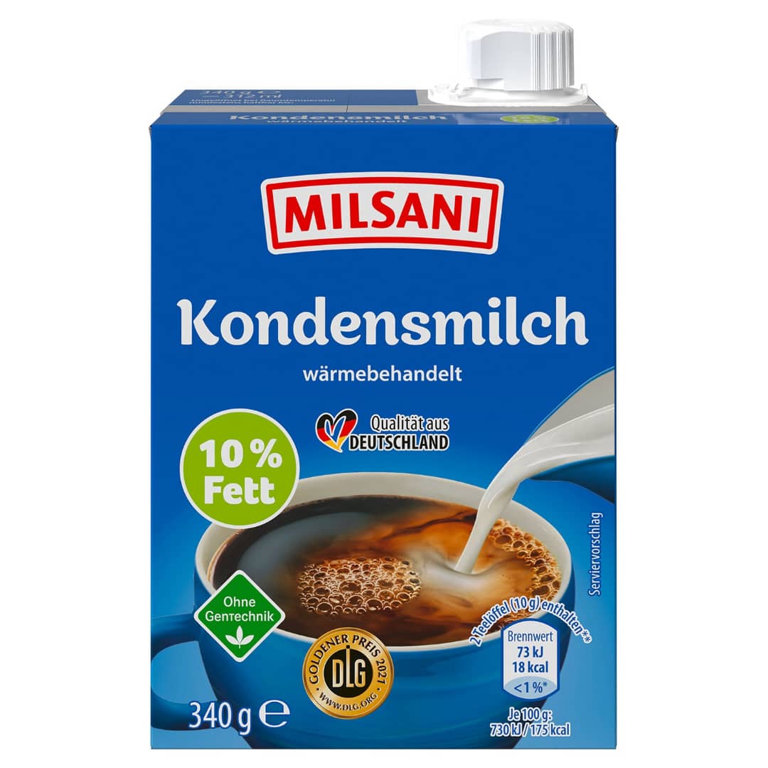 Lait Concentré Milsani (340g) - Carton de 20