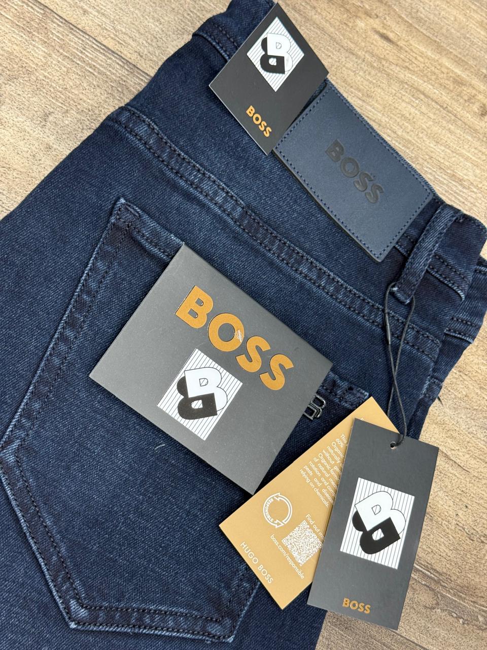 Jeans BOSS (Hugo Boss) – Denim Brut/Foncé – Image 2