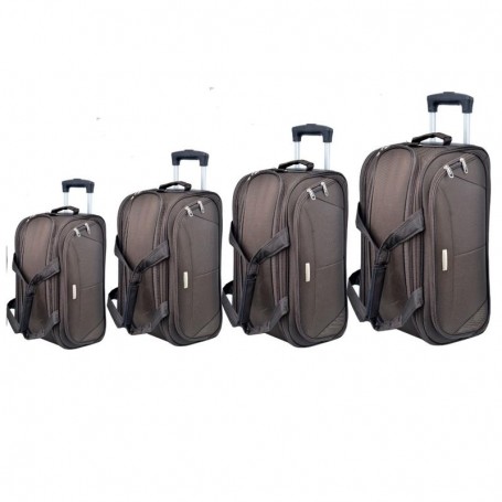 Set de 4 Sacs de Voyage Souples à Roulettes – Image 3