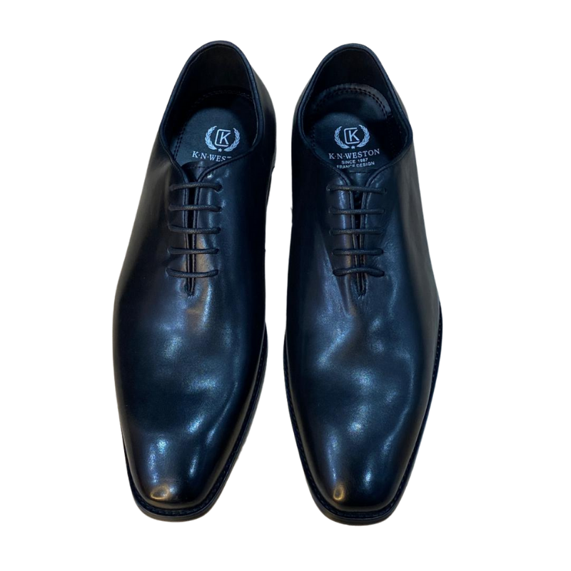 Richelieu K.N. WESTON en Cuir Noir – Image 2