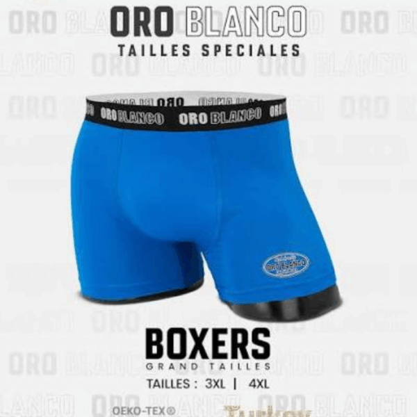 Boxer ORO BLANCO – Grandes Tailles (3XL/4XL) (1 piece) – Image 2