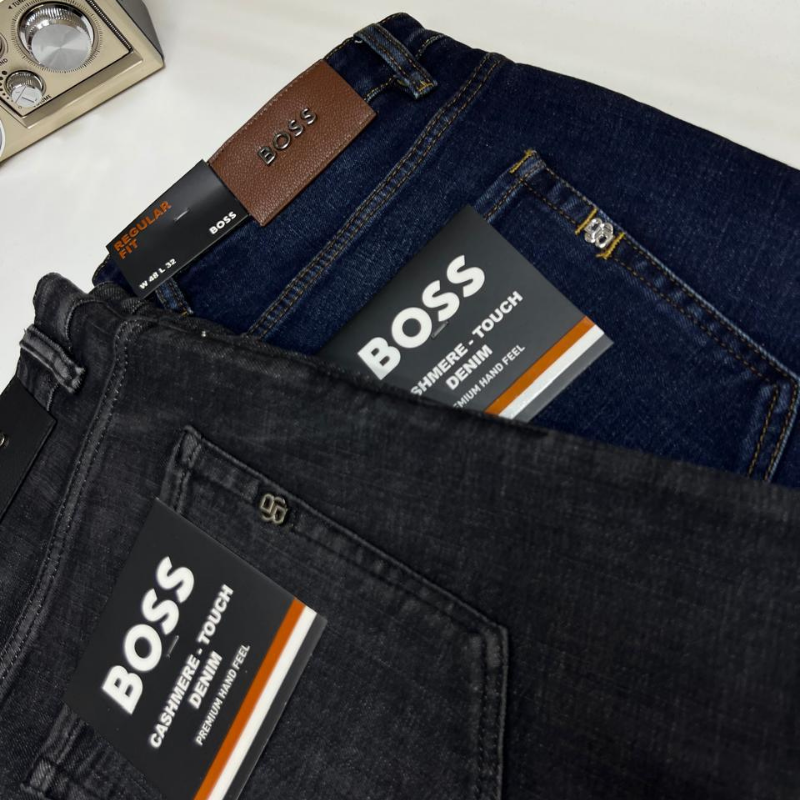 Jean BOSS "Cashmere-Touch Denim – Image 5