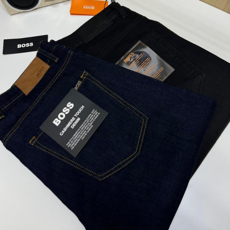 Jean BOSS "Cashmere-Touch Denim – Image 4