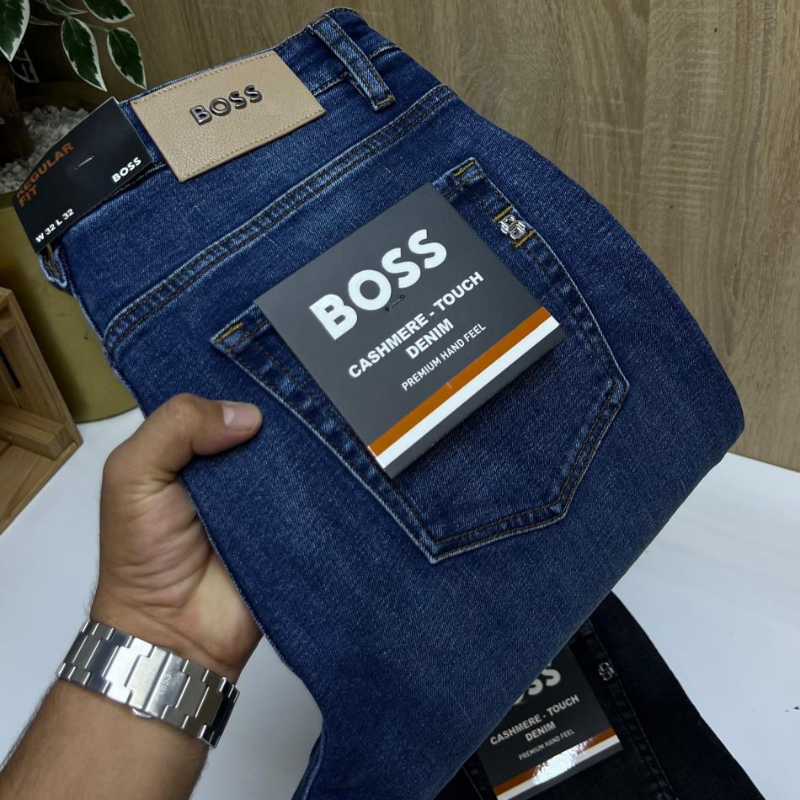 Jean BOSS "Cashmere-Touch Denim – Image 3