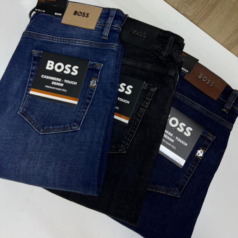 Jean BOSS "Cashmere-Touch Denim – Image 2