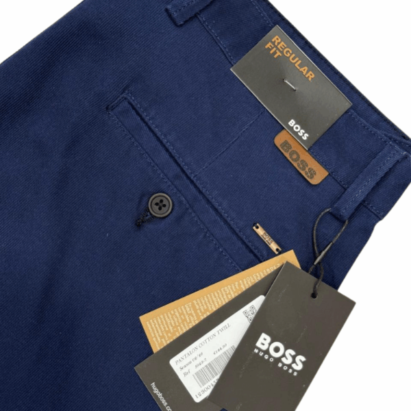 Pantalons Chino BOSS (Regular Fit) en Twill de Coton