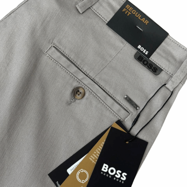 Pantalons Chino BOSS (Regular Fit) en Twill de Coton