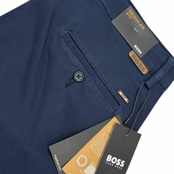 Pantalons Chino BOSS (Regular Fit) en Twill de Coton