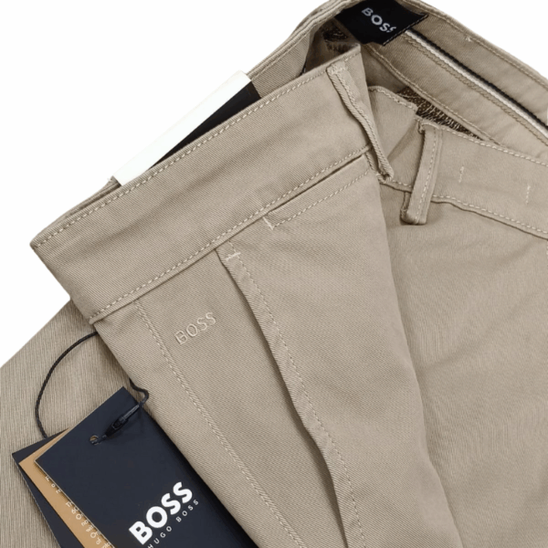 Pantalons Chino BOSS (Regular Fit) en Coton Stretch – Image 3