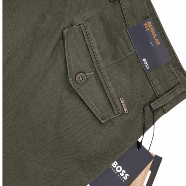 Pantalons Chino BOSS (Regular Fit) en Coton Stretch – Image 5