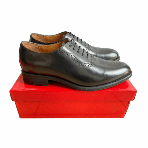 Richelieu PIERRE CARDIN Noir en Cuir – Style Classique et Habillé – Image 2