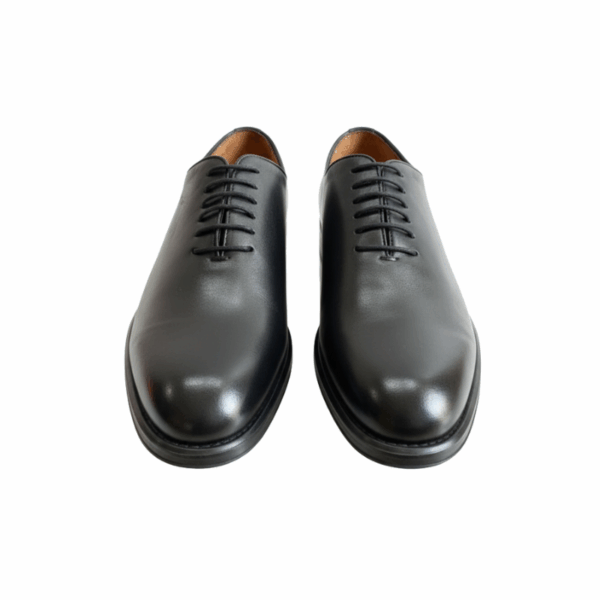 Richelieu PIERRE CARDIN Noir en Cuir Lisse – Élégance Formelle