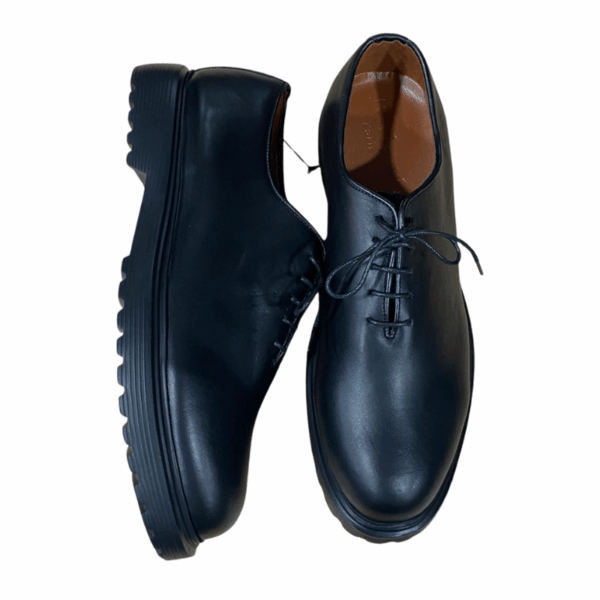 Chaussures Derby en Cuir Lisse – Image 2