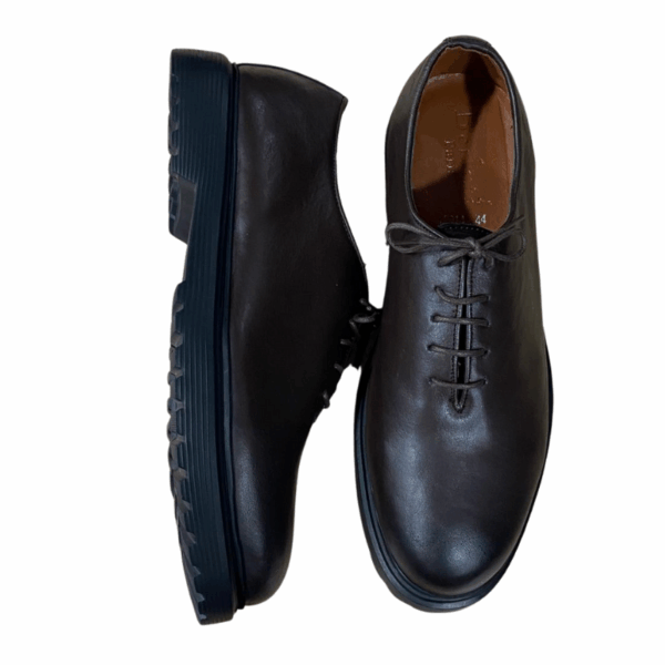 Chaussures Derby en Cuir Lisse – Image 4