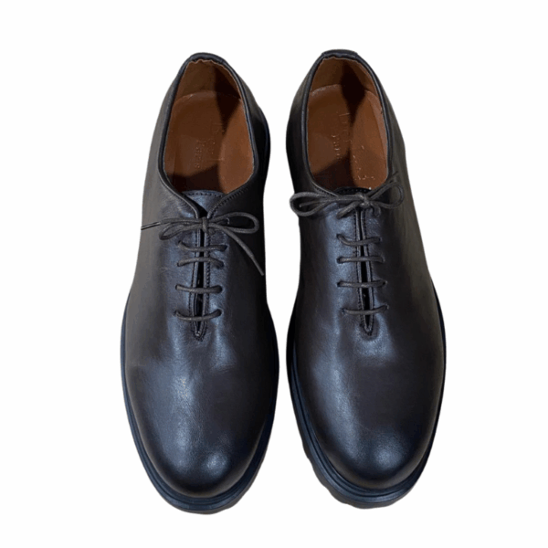 Chaussures Derby en Cuir Lisse – Image 3