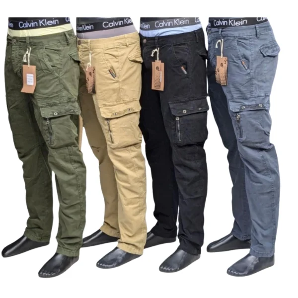 Pantalons Cargo Slim Fit Homme