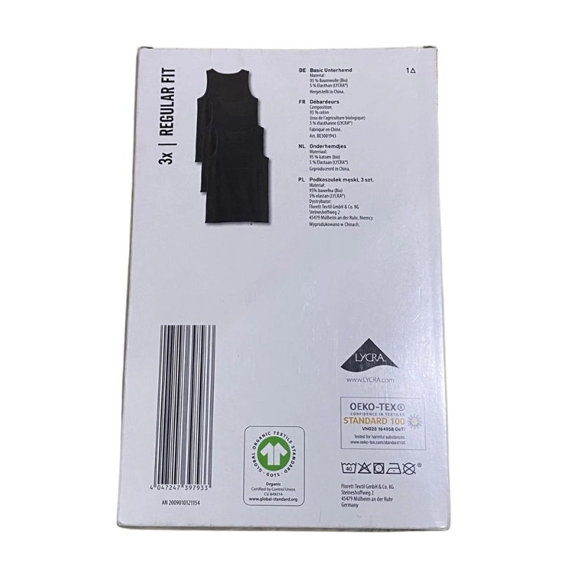 Lot de 3 Débardeurs ENRICO MORI – Image 4