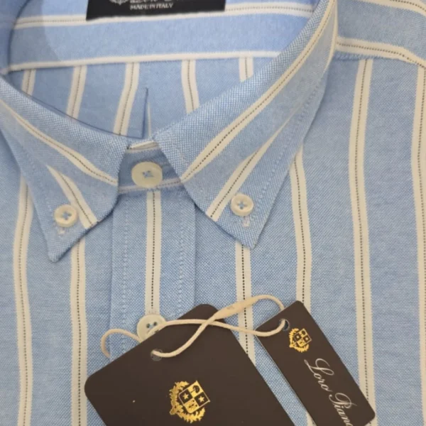 Chemise Loro Piana à Rayures – Élégance Italienne – Image 2