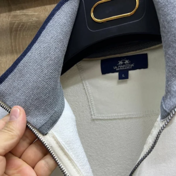 Veste Zippée La Martina – Style Polo Officiel – Image 3
