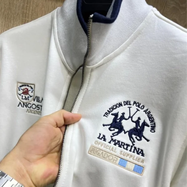 Veste Zippée La Martina – Style Polo Officiel – Image 5