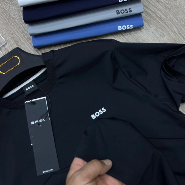 T-shirt BOSS Essential – Collection Stretch Premium – Image 5