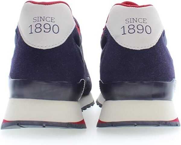 Baskets U.S. Polo Assn. Bleu Marine à Détails Tricolores – Image 2