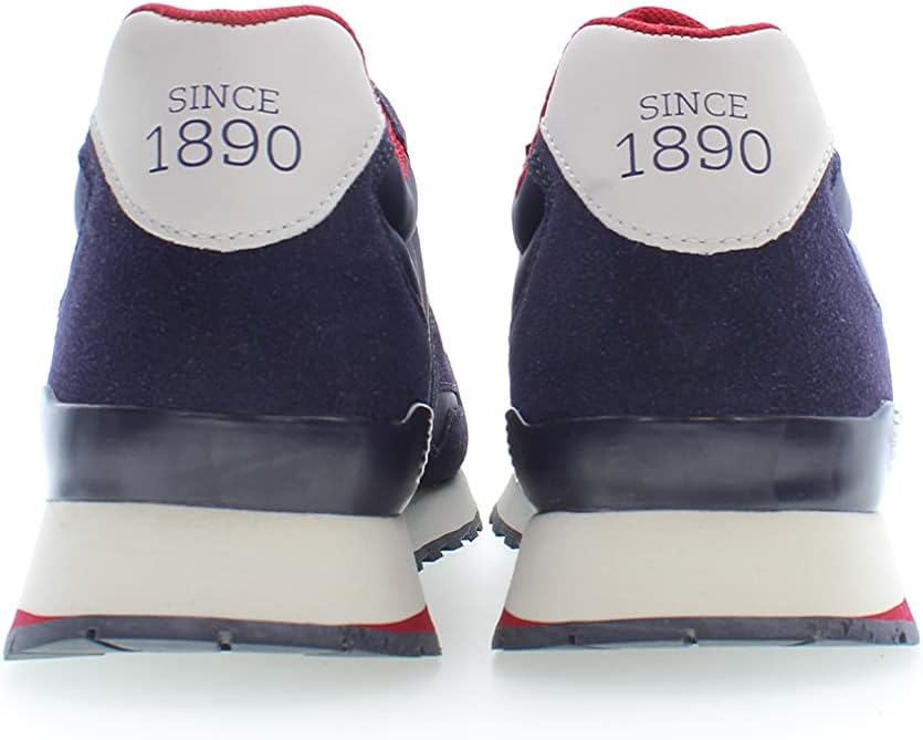 Baskets U.S. Polo Assn. Bleu Marine à Détails Tricolores – Image 2