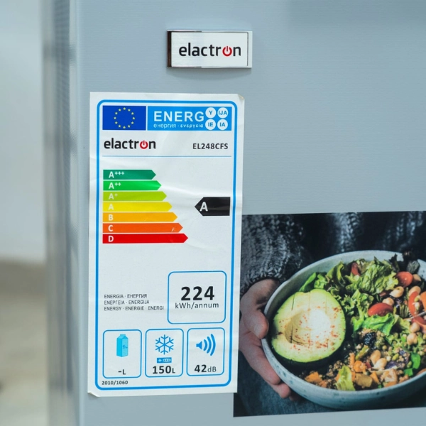 Congélateur Horizontal Elactron 150L - Gris (EL248CFS) – Image 3