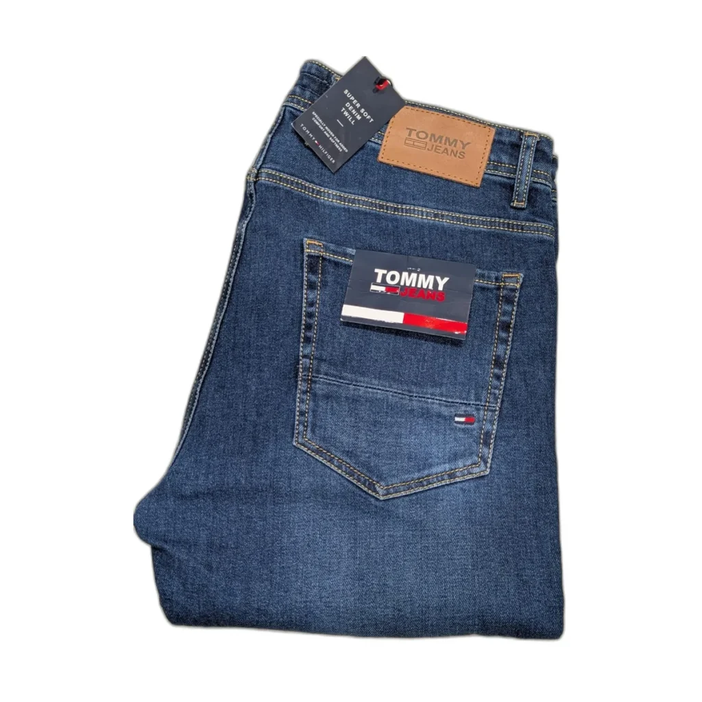 Jean homme Tommy Jeans Super Soft Denim Twill – Bleu foncé