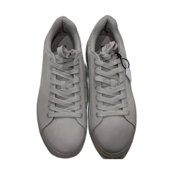Baskets homme basses minimalistes aspect nubuck – Beige